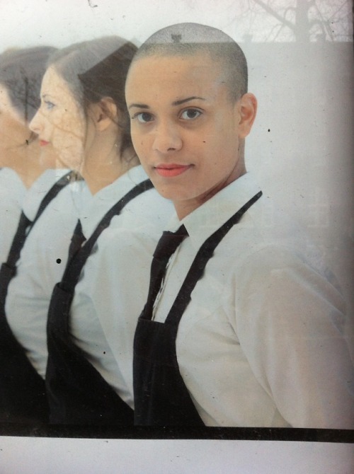 dutchtraveller69:Come and join us with a shaved head in the Dutch hospitality business I want her ha