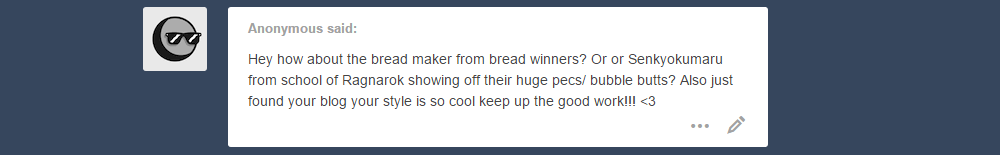 floatiesoda:  Hey anon, thank you so much for the kind words! Hope you keep coming