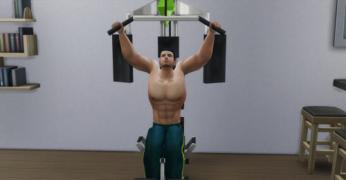 A-steroids chest slider.Hello. I have finished this slider for your male sims. With this one you can