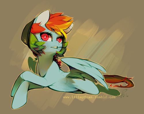 broblab:lillayfran: Short haircut Dash super precious &lt;3