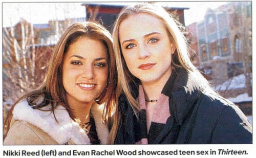 bibberly: Nikki Reed and Evan Rachel Wood at Sundance, 2003.