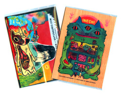 inechi:Inechi sticker packs include 1 postcard