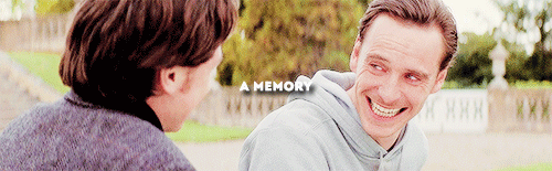 michael-fassbender:we don’t remember days, we remember moments.