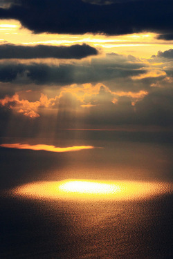 wonderous-world:  Bay of Mont Saint Michel, France by Mathieu Rivrin