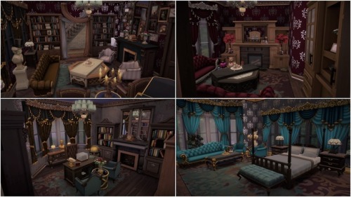 Second Empire Mansion - in the Gallery