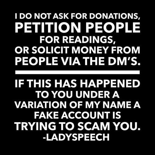 This has NEVER been my way.#LadySpeech #FakeAccounts #Scammer #LadySpeech #RealTalk #Messagehttp