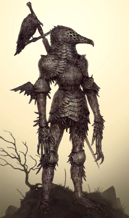 rpgprotip - theamazingdigitalart - Vulture Knight byAriel...