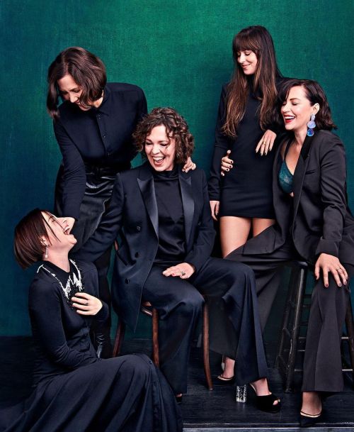 ninadobreev: DAKOTA JOHNSON, MAGGIE GYLLENHAAL, OLIVIA COLMAN, JESSIE BUCKLEY and DAGMARA DOMIŃ