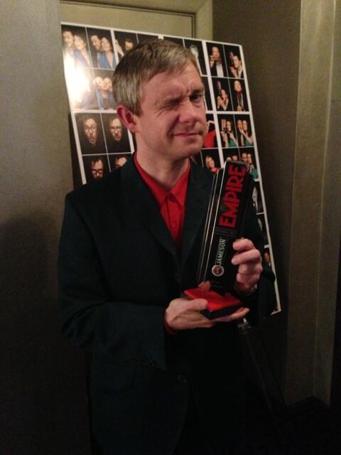 rox712: Empire Magazine ‏ This is a photo of Martin Freeman winking. That is all. pic.twitter.co
