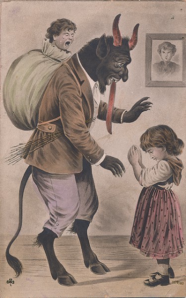 collectorsweekly:  You’d Better Watch Out: Krampus Is Coming to Town