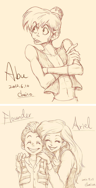 Humanized Disney Character by Chacckco