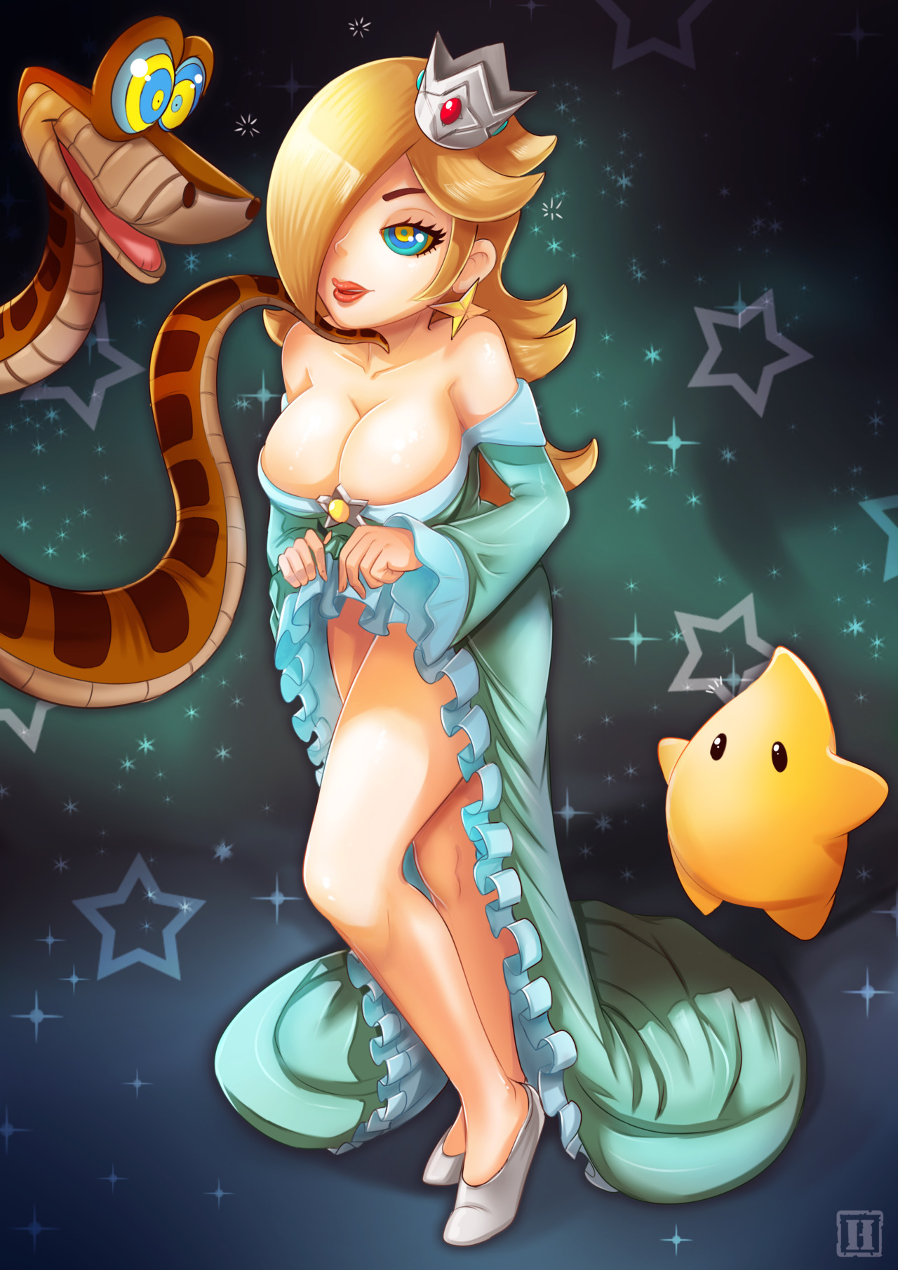 hypno-roxa: Space bae. &lt;3 Commission done by Hmage. 
