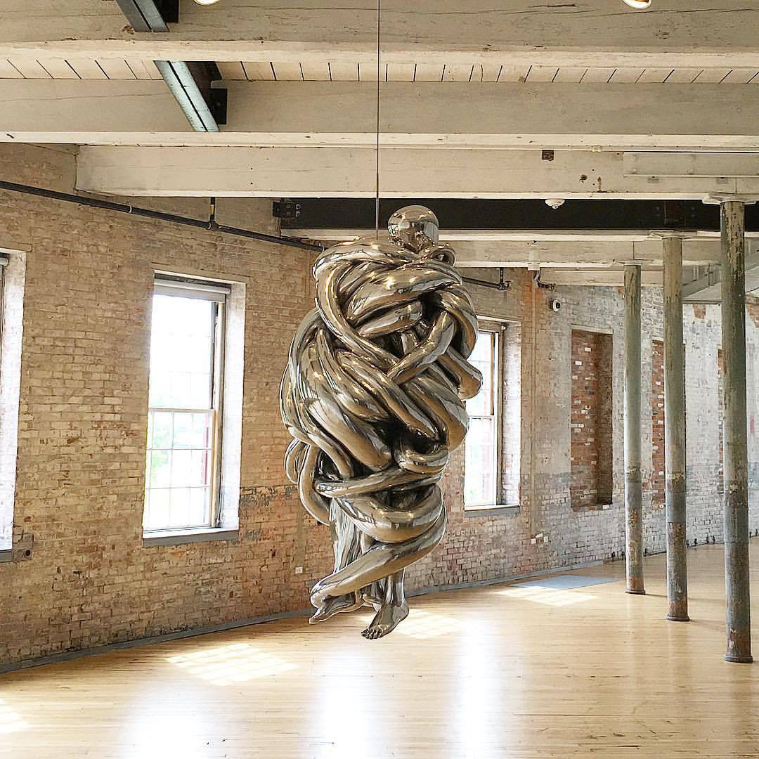 Burning in Water — Sculpture by Louise Bourgeois is presently on view...