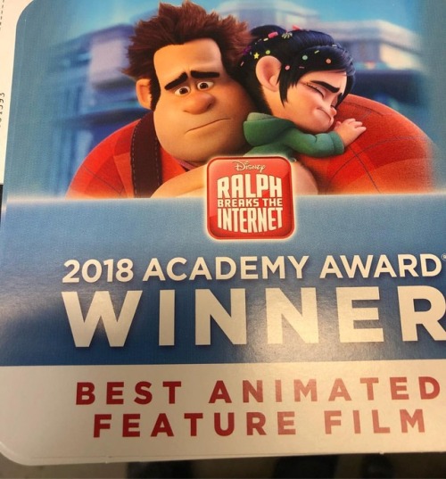 Sadly not in our #spiderverse but I’m sure in one of them it actually won. #wreckitralph #ralp