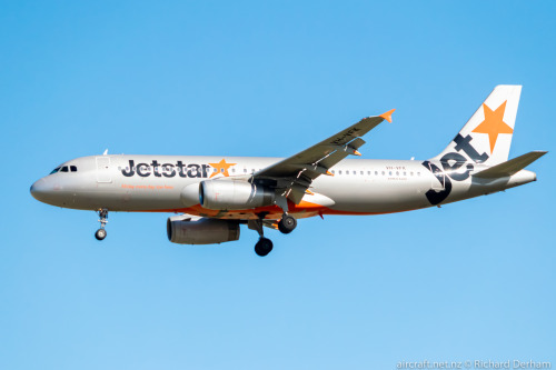 Jetstar A320 landing at ChristchurchType: Airbus A320-232Registration: VH-VFKLocation: Christchurch 