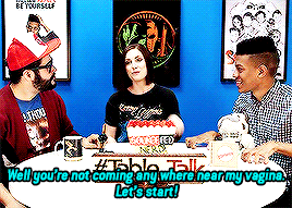 mingrose:  [x] You fit in at SourceFed when you start a Table Talk with that line.