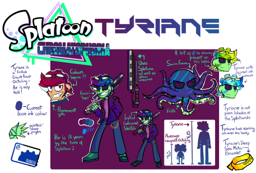 I've Been Waiting A While To Show You Guys This, The Protagonist Of My Splatoon Fanproject! The File