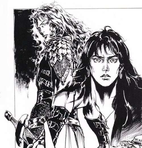 aquilaofarkham:we all love ayami kojima for her castlevania art and rightly so but some of her other