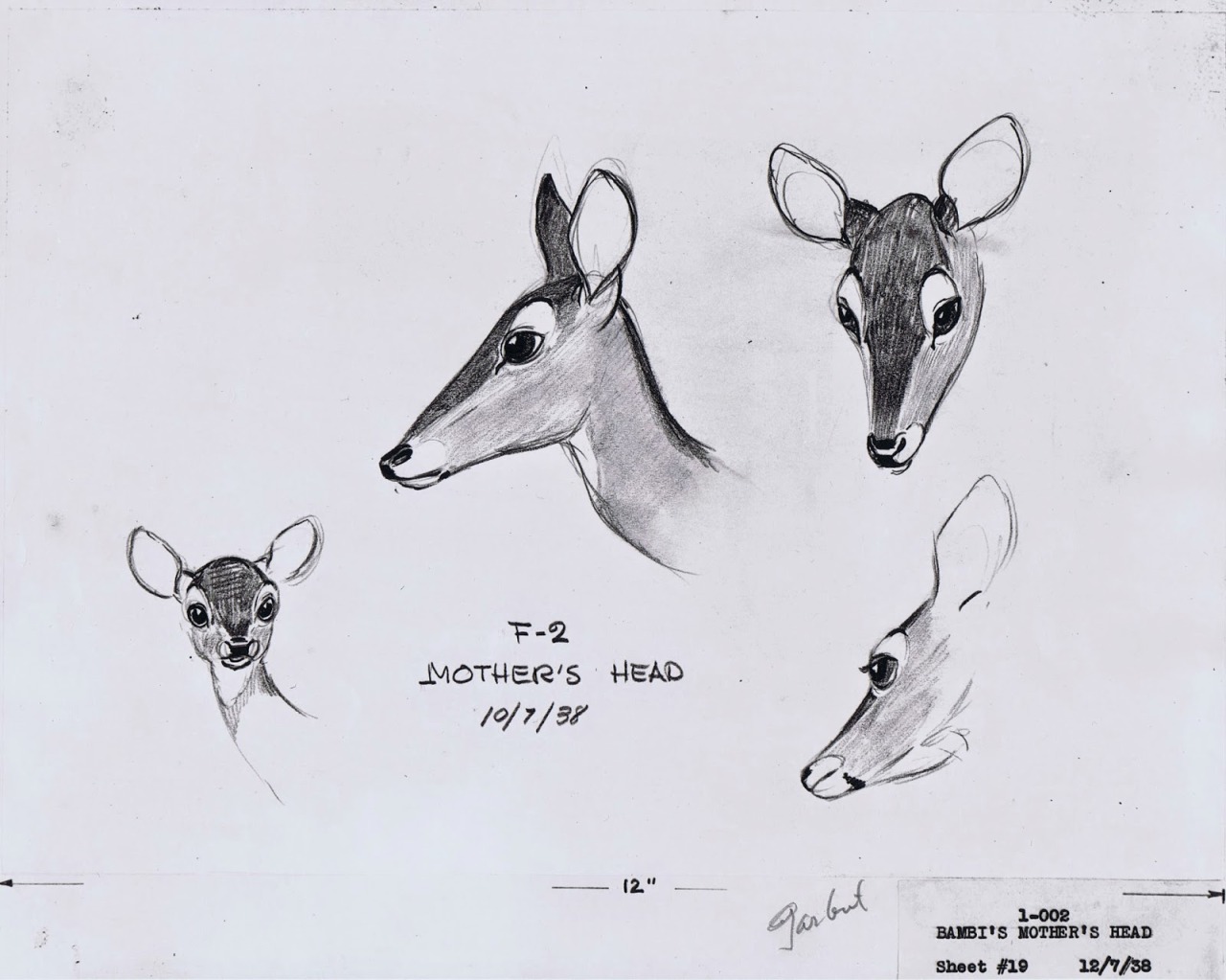 wannabeanimator: via Deja View  Milt Kahl gave the final look to all deer characters,