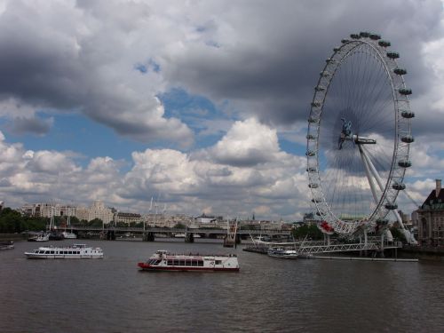 Today’s Flickr photo with the most hits: the London Eye, taken back in 2007.