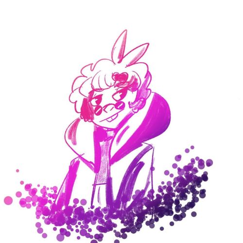 Bunny Boy #bunny #bunnyboy #gradient #gradientart #agentsofwuxing #oc #originalcharacter #sketch #procreate