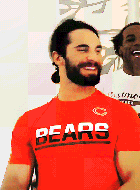 skeletors:Seth Rollins + being the cutest dweeb there is