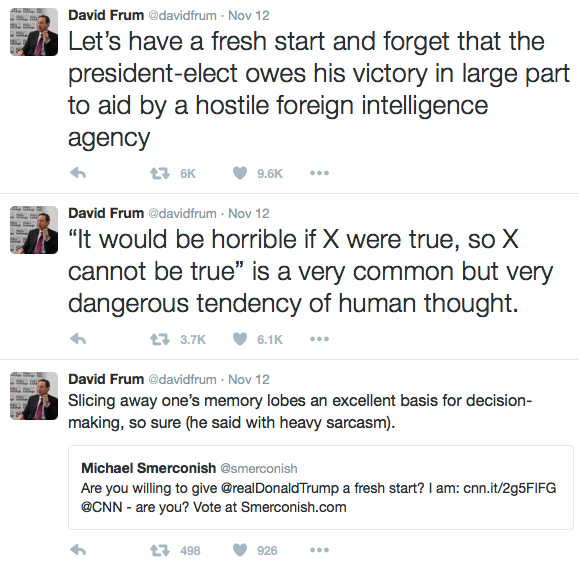 oinonio:  “It would be horrible if X were true, so X cannot be true” is a very