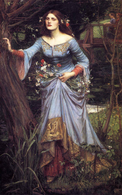 Ophelia by John William Waterhouse.