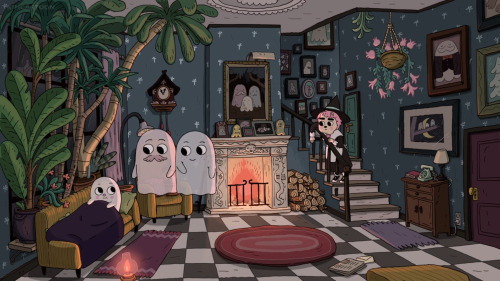 malachte: ghost dad house..