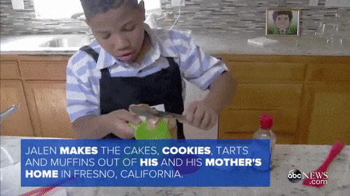 8-Year-Old Opens Bakery in Hopes of Buying His Mom a New House