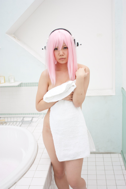 Porn Pics Super Sonico Cosplay 20