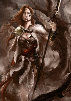 ignisaquae:  Boudica, the bringer of victory by *nathaliagomes 