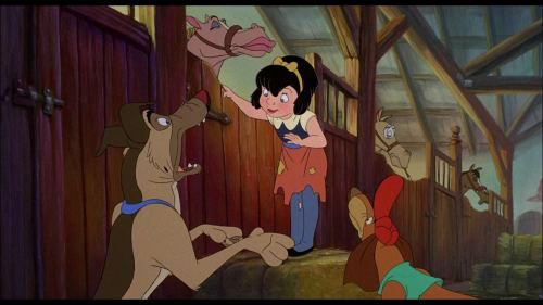 wannabeanimator:  Don Bluth’s All Dogs Go to Heaven was first released on November 17th, 1989.  Steven Spielberg was going to be the executive producer of this film and have it released under the Amblin banner, but left the project after creative differen