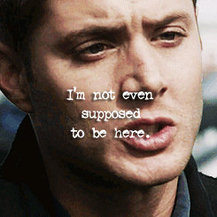 deangirl: DEAN APPRECIATION WEEKMonday ~ Favorite Quote; from All Hell Breaks Lose,