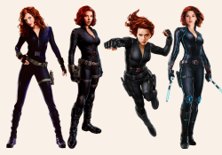  Black Widow concept art: Iron Man 2 vs The