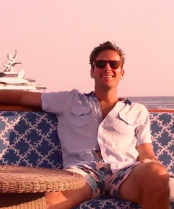 timotheetea:  armie on a yacht 