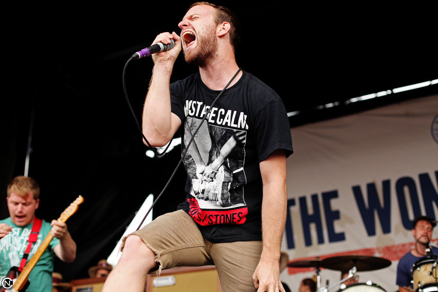 christiannapolitano:  Dan “Soupy” Campbell / The Wonder Years Warped Tour 2013