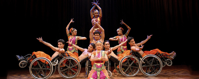 onoffman:  The classical dance form Bharatanatyam Performed by disabled people on