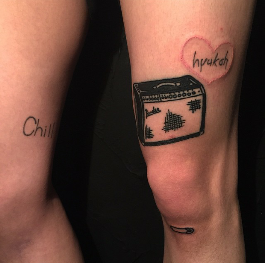 hyokuh:  collection of oh hyukâ€™s tattoosÂ 