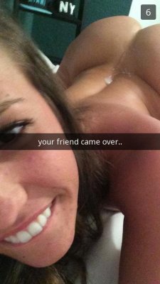 cucknow:  Dirty Snapchats from your girlfriend,