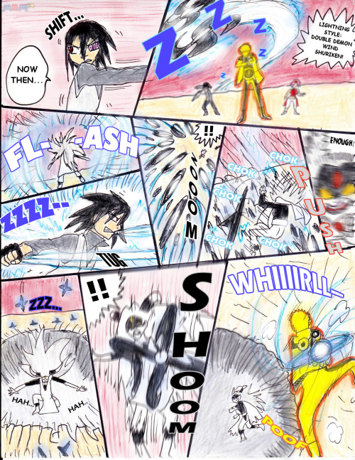 mrm64: Team 7 vs Momoshiki for 20 Years of Naruto, sorry for Tumblr’s poor quality of the rema