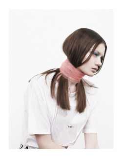 skt4ng:“A special Ann-Sofie Back” | Ekaterina @ Models1 Photographed by Piczo and Styled by Naz &amp; Kusi for Novembre Magazine