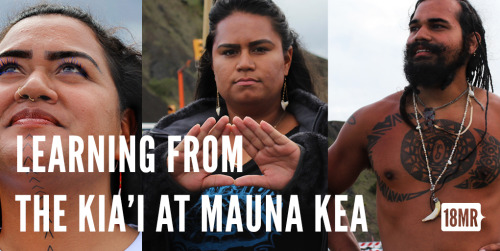 This November, 18MR’s Campaigner Laura Li and I (Bianca Nozaki-Nasser) were welcomed by the Kia’i at