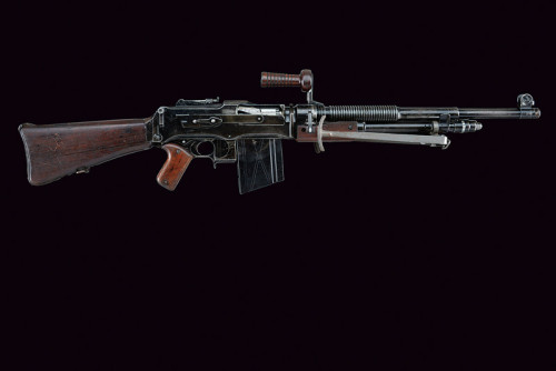 coffeeandspentbrass:  Belgian FN Model D BAR
