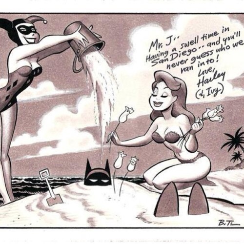 Porn Pics #batman #harleyquinn #poisonivy #dccomics