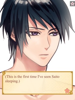 hazunomiya:  Apparently he sleeps with his