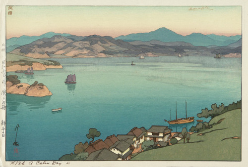 radstudies: Hiroshi Yoshida (Japanese, 1876-1950) - A Calm Day