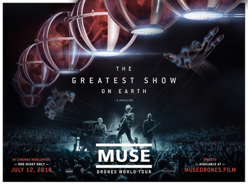 musedotmuofficial: Muse have announced the release of Drones World Tour, a one-night only event in c
