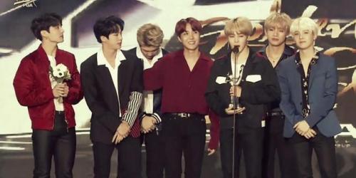 congratulation bangtan for the album daesang at 32nd golden disc awards