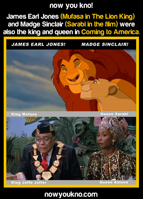 chavirabby:  nowyoukno:  Now You Know more about The Lion King! (Source)  Because this movie is the best movie for every fucken generation to ever inhabit this earth 